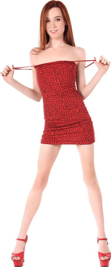 Sherice Hot Red Pepper istripper model